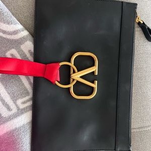 Valentino Garavani clutch.